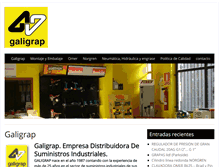 Tablet Screenshot of galigrap.com